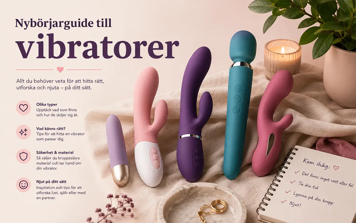 Nybörjarguide till vibratorer