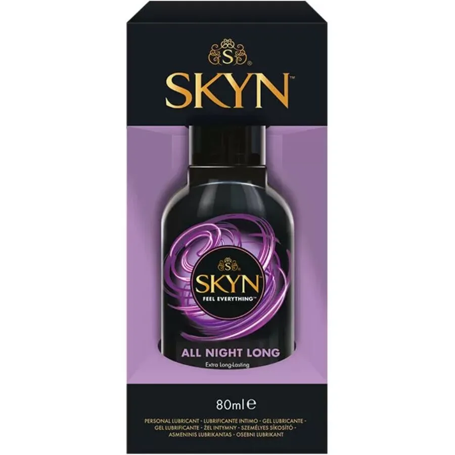 Skyn All Night Long Silicone-Based Personal Lubricant 80ml