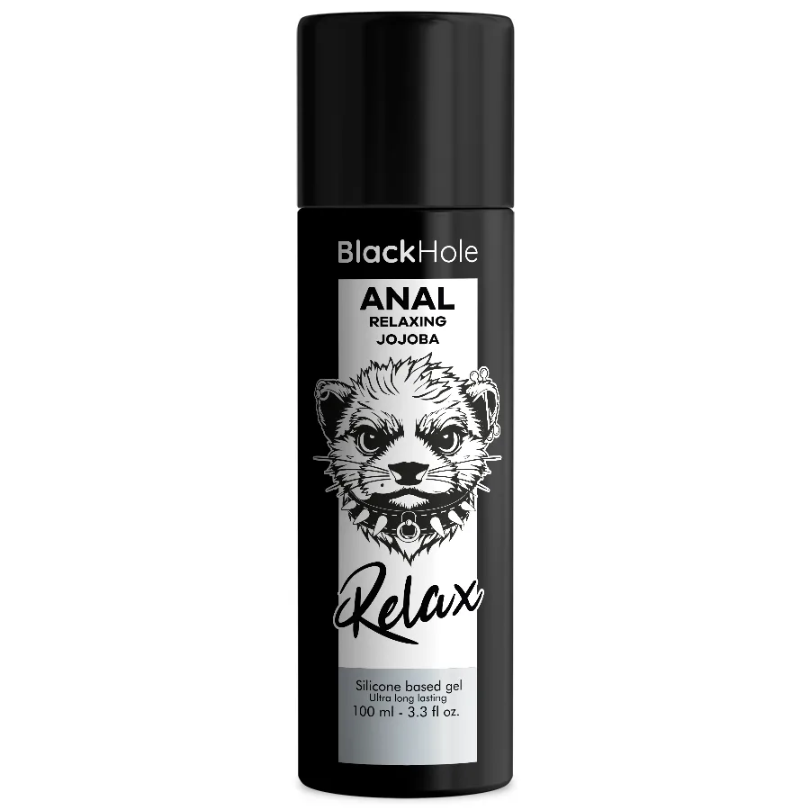 Black Hole Anal Relaxing Lubricant med Jojoba – Silikonbaserad Formel, 100 ml
