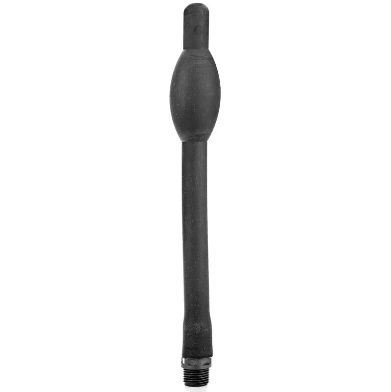 All Black - Uppblåsbar Silikon Anal Shower Douche 27 CM
