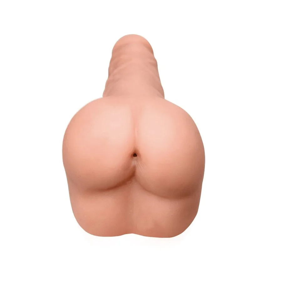 Extreme Toyz - Dubbel Penisring och Anal Masturbator Allt-i-ett XL