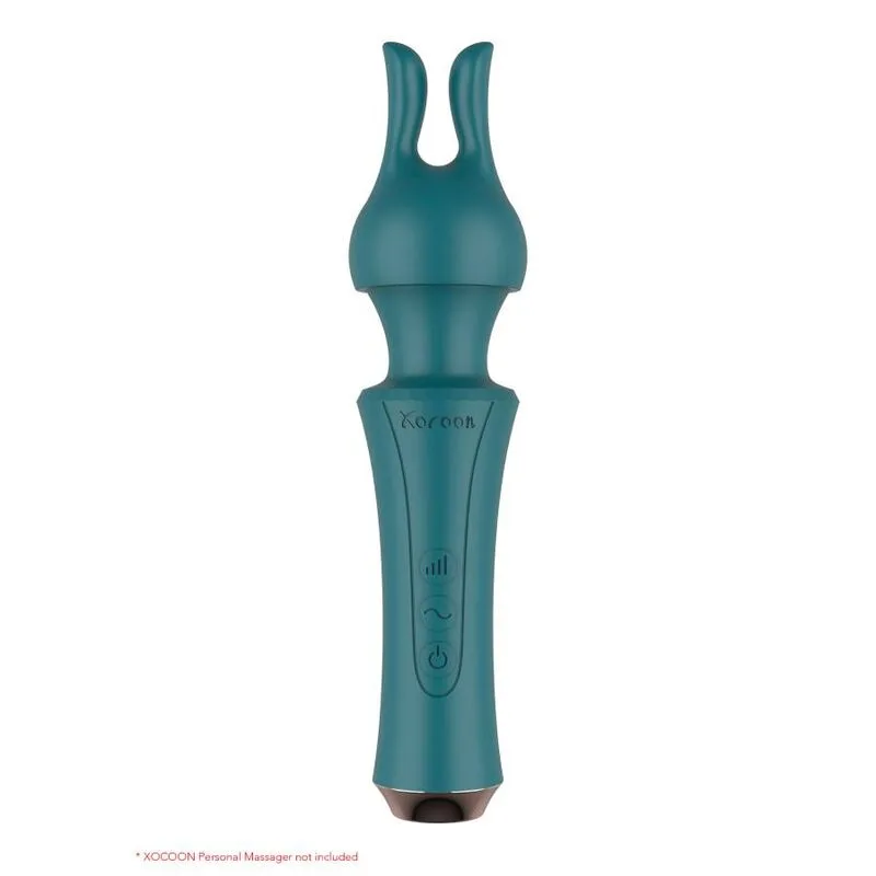 Xocoon Personal Massager Silicone Attachment - Green