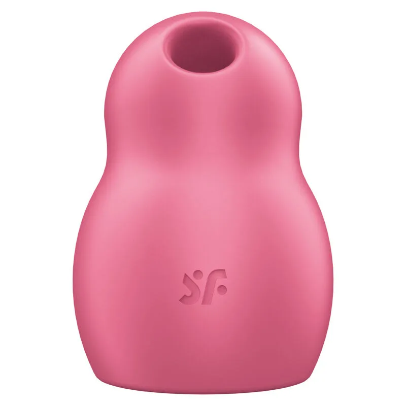 Satisfyer Pro To Go 1 Dubbel Luftpuls-Stimulator & Vibrator - Röd