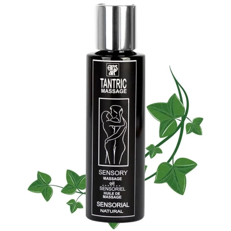 Eros-art - Naturlig Tantrisk Massageolja med Neutral Doft & Botanisk Afrodisiakablandning – 100 ml