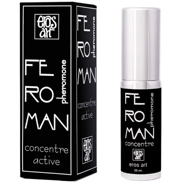 Eros-Art Feroman Koncentrerad Feromon-förstärkande Parfym för Män – 20ml