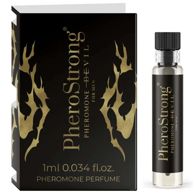 Pherostrong - Feromon Parfym Devil för Män 1 ML Prov