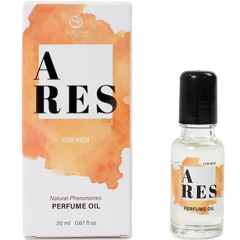 Secretplay Ares Naturlig Feromon Oljeparfym för Män – 20 ml Roll-On