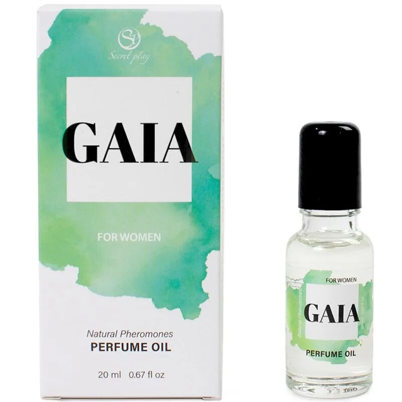 Secretplay - Gaia Natural Pheromone Perfume Oil för kvinnor | Roll-On | 20 ml
