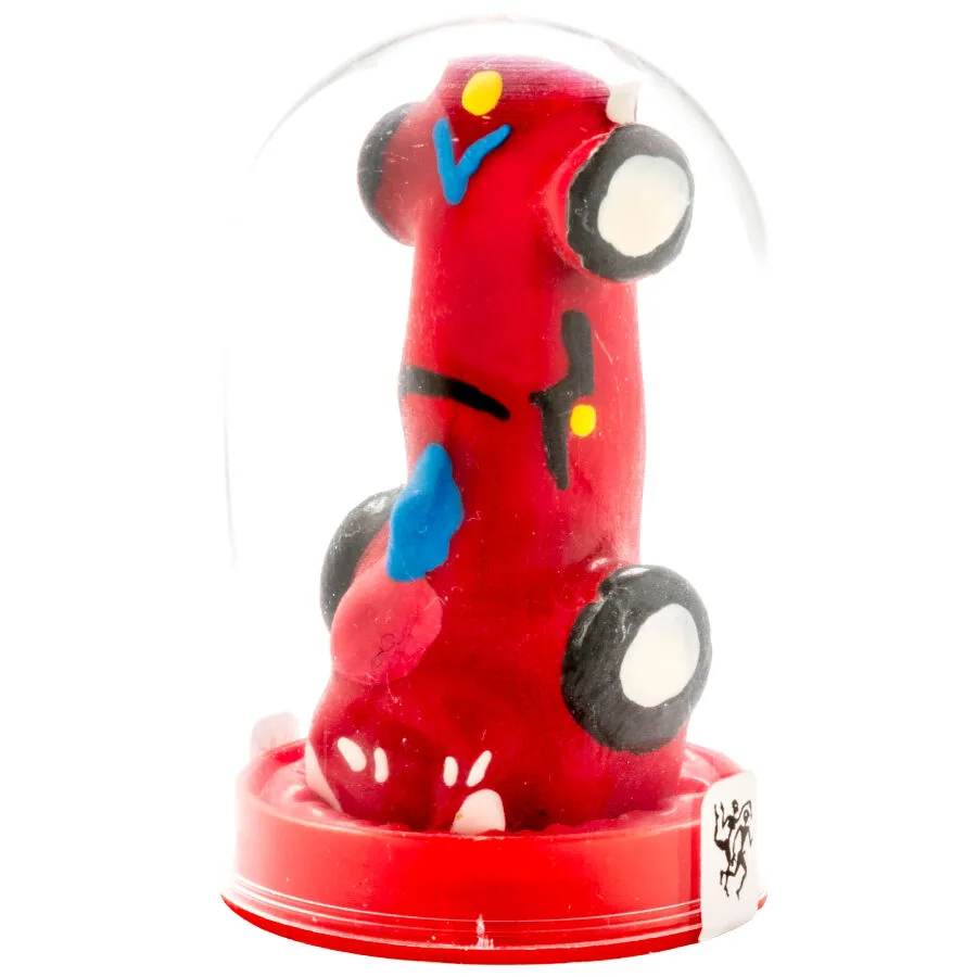 Condomerie - Handmålad Novelty-Kondom | Racerbilsdesign