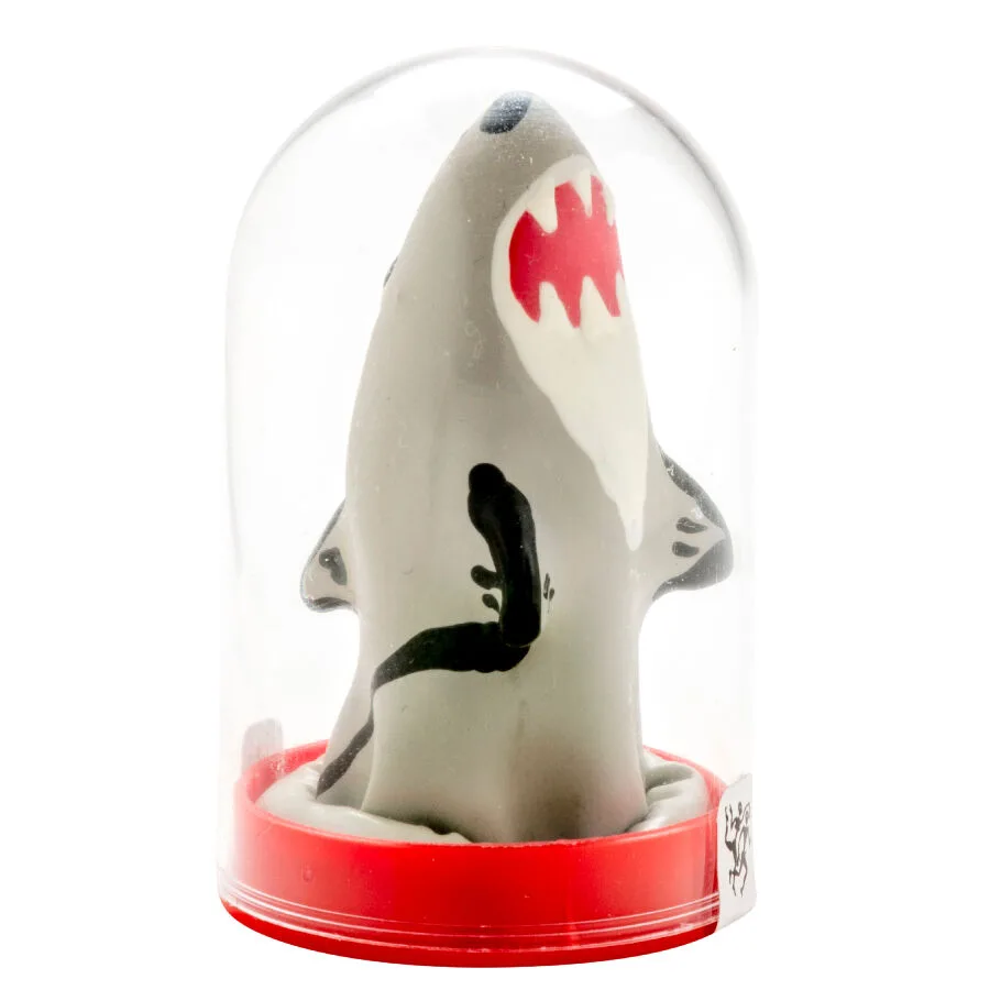 Condomerie - Handmålad Novelty Kondom | Hajdesign (Modell 1)