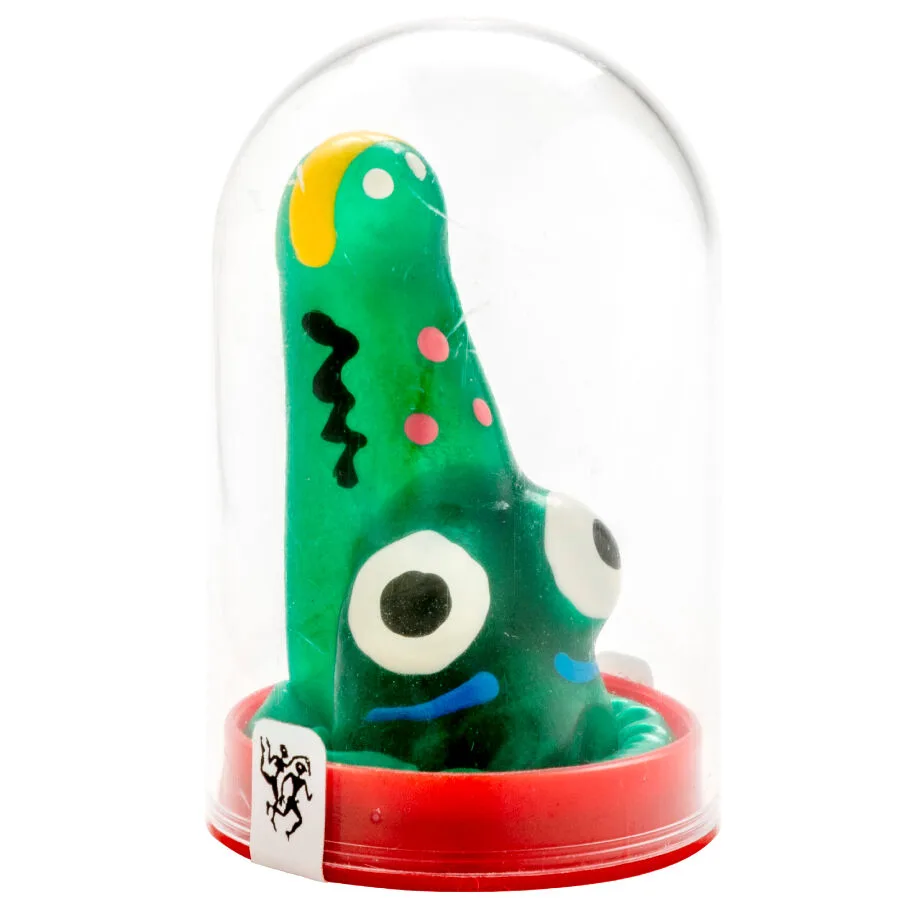 Condomerie - Handmålad Novelty-Kondom | Krokodildesign | Konstnärlig Samlarutgåva