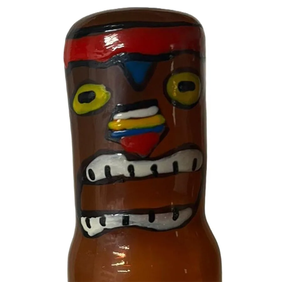 Condomerie - Handmålad Novelty Kondom Tiki Totem HAWAII-03
