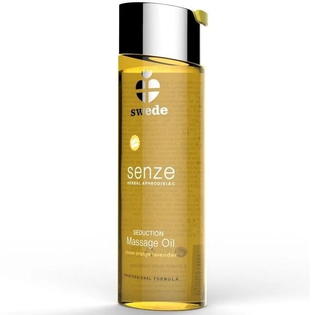 Swede - Herbal Aphrodisiac Massage Oil Seduction 75 ml | Clove, Orange & Lavender Blend