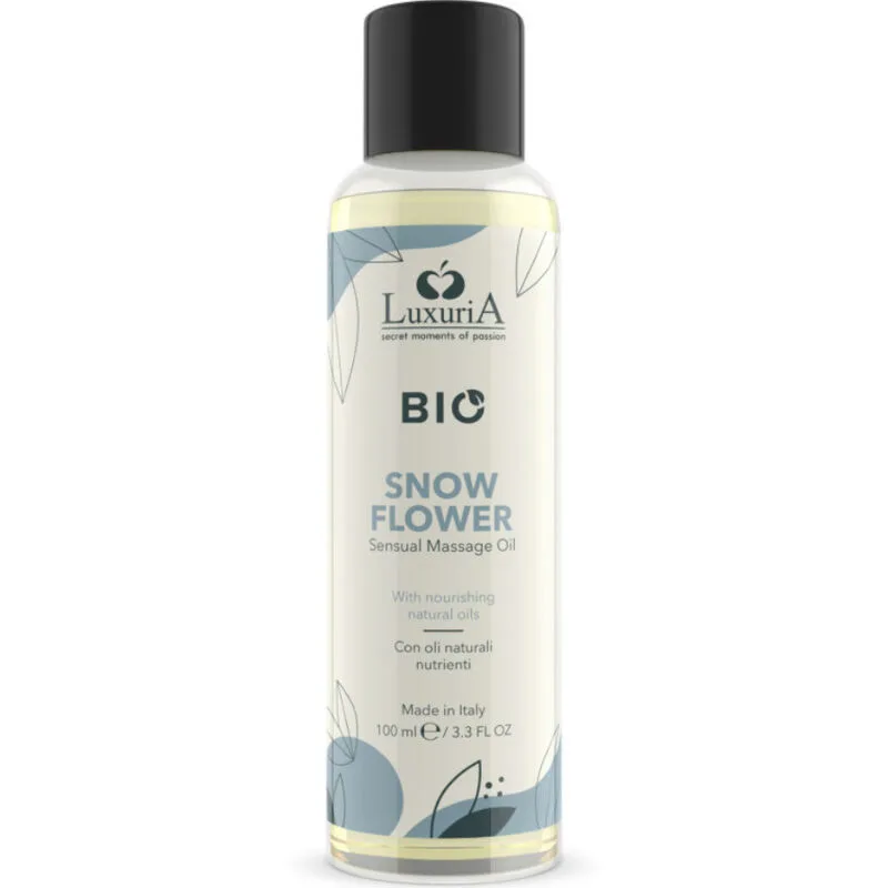 Intimateline Luxuria - Bio Snow Flower Sensuell Massageolja 100ml