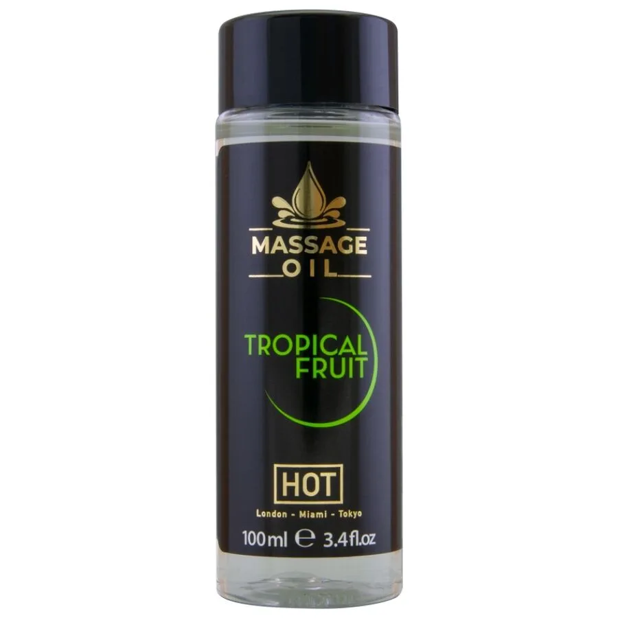 HOT Massage Oil – Tropical Fruit Fragrance, 100 ml
