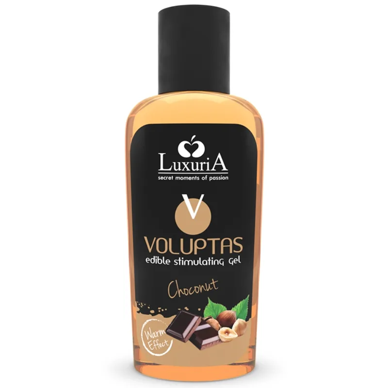 Intimateline Luxuria - Voluptas Ätbar Värmande Massagegel | Chokonut-smak | 100 ml