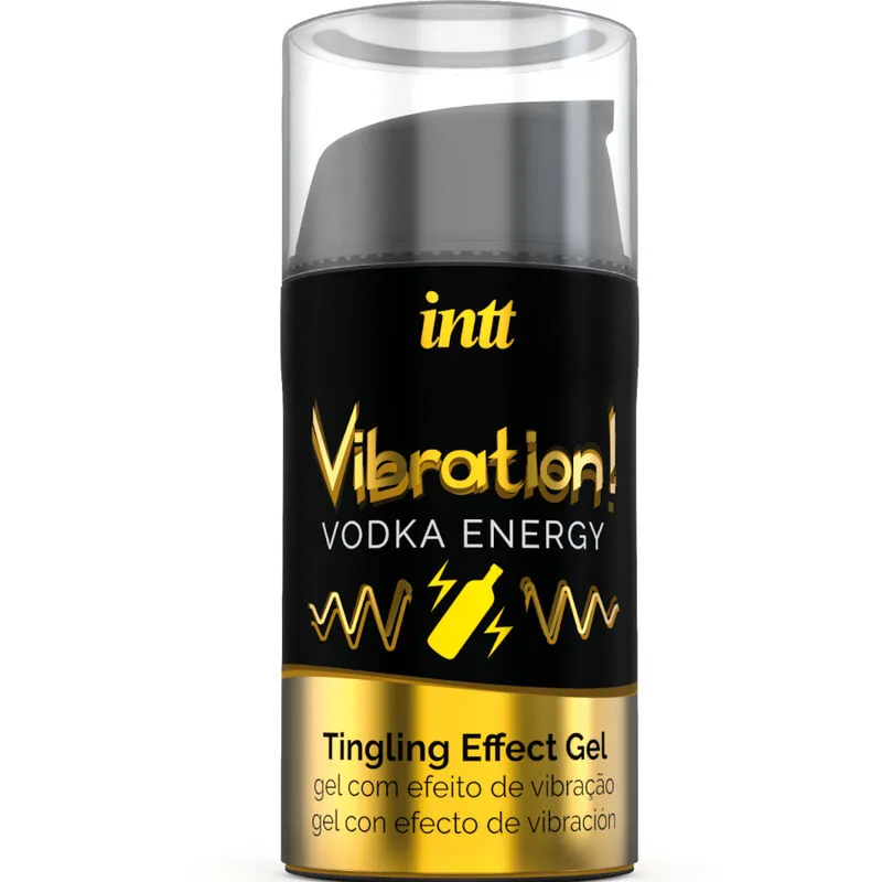 Intt Vibration Vodka - Flytande Stimulerande Upphetsningsgel | Intensifierar Intima Sensationer | 15ml
