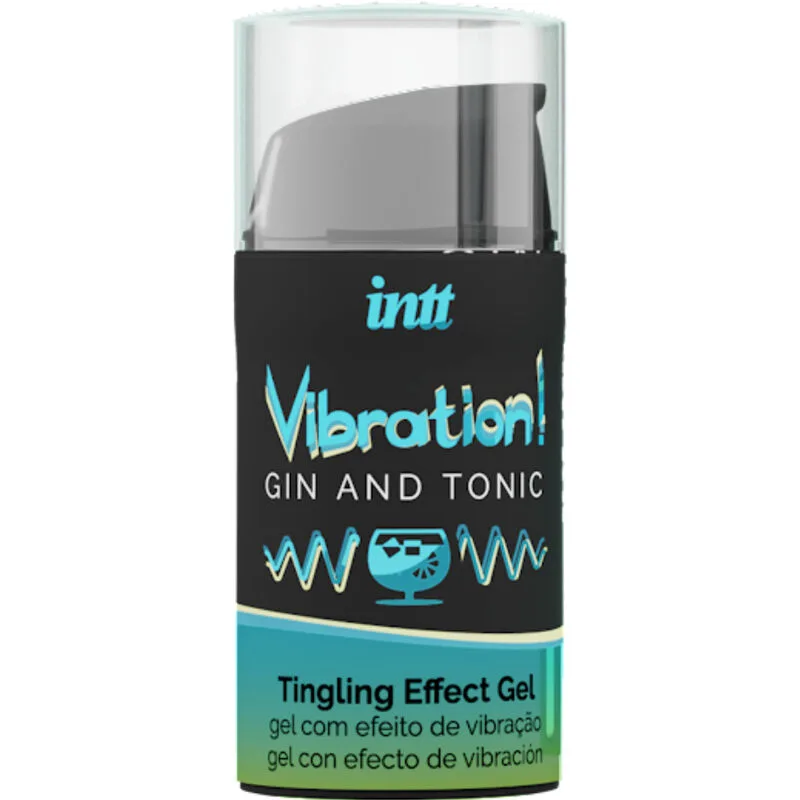 Intt - Liquid Vibrator Intimstimulerande Gel | Gin & Tonic Smak | 15ml