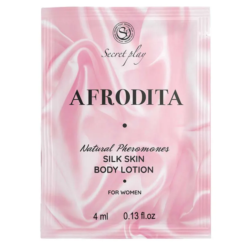 Secretplay Silk Skin Afrodita Feminin Kroppskräm med Naturligt Tryffelextrakt – 4 ml Monodospåse