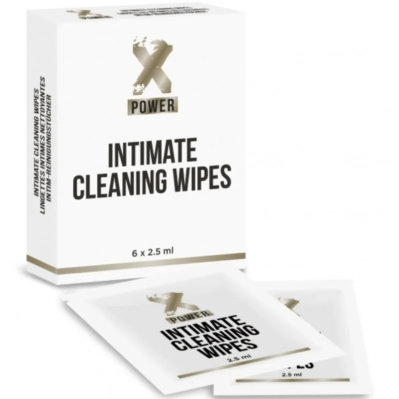 Xpower - Intimate Cleansing Wipes | Pack of 6