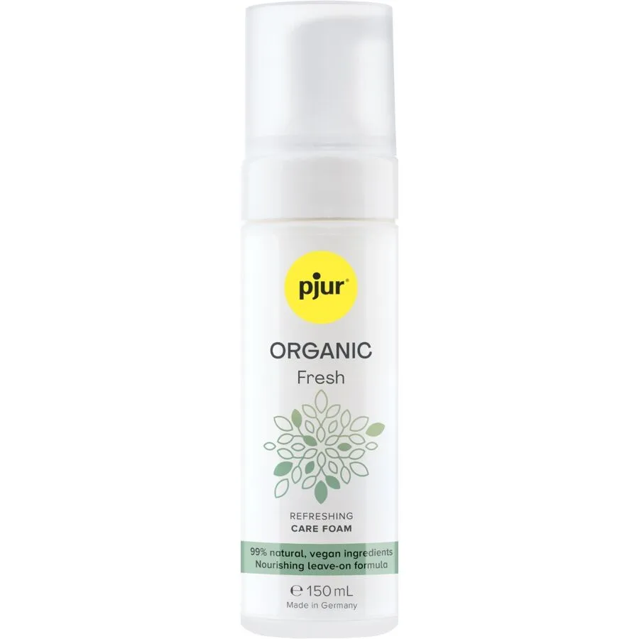 Pjur Organic Fresh Refreshing Vegan Leave-On Intimate Cleansing Foam 150ml