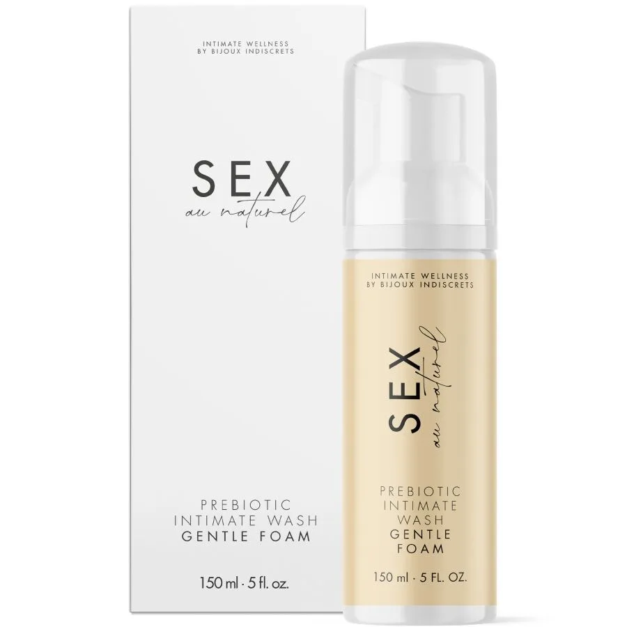 Bijoux Indiscrets - Sex Au Naturel Prebiotic Intimate Cleansing Gel with Foam 150 ML