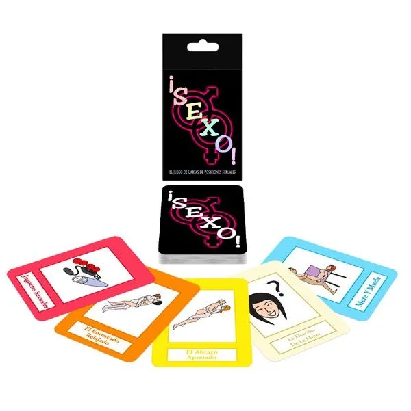Kheper Games – ¡Sexo! Spansk Utgåva Intimt Positionsspel & Förspelskortspel för Par