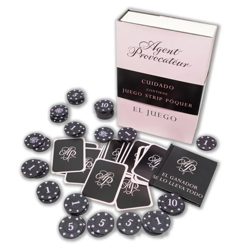 Diablo Picante - Strip Poker Spelset med Tokens och Kort