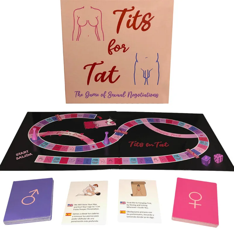 Kheper Games - Tits for Tat: Sällskapsspel för par – Intimitet & Förspel
