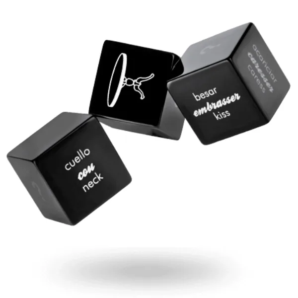 Bijoux Indiscrets - Les Petits Bonbons Lucky Dice of Love Erotiska Tärningsspel för Par (ES/EN/FR)