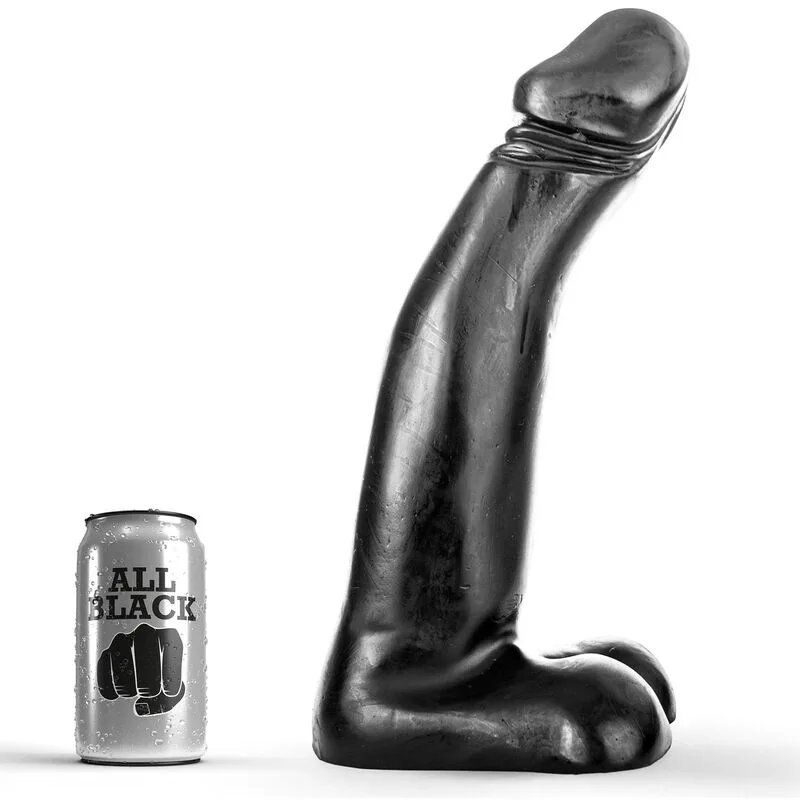 All Black – Realistisk Svart Fisting Dildo 29 cm