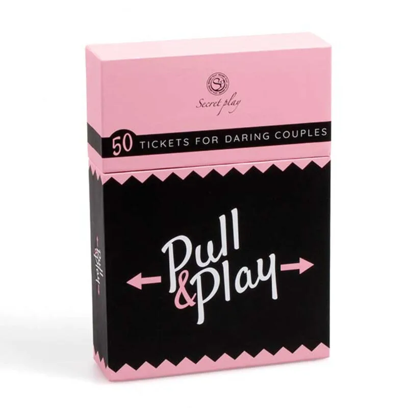 Secretplay – Pull & Play Couples Card Game (ES/EN/DE/FR/NL/PT/IT)