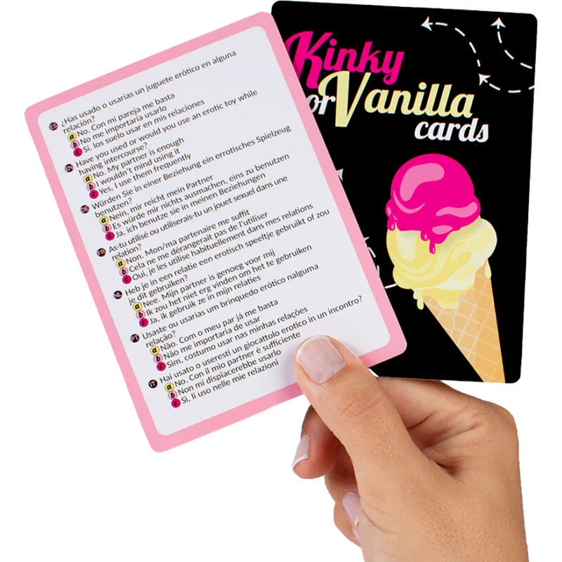 Secretplay – Kinky or Vanilla Parspel för Upptäckter (ES/EN/FR/DE/IT/PT/NL)