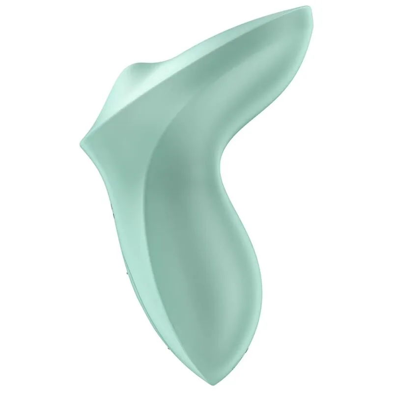 Satisfyer Exciterrr Lay-On Klitorisvibrator med Rullande Kula – Mintgrön