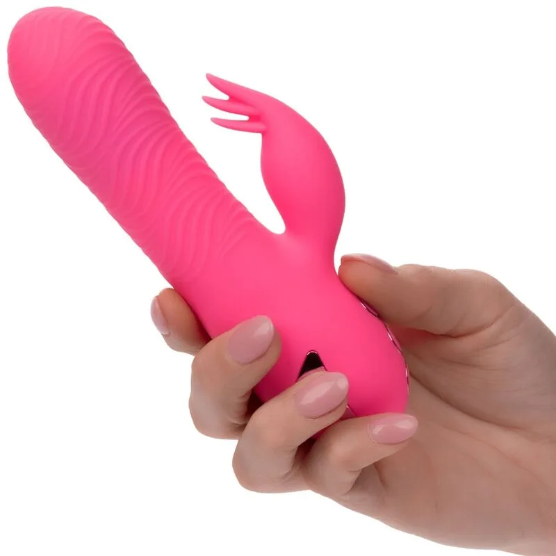 CalExotics California Dreaming Sacramento Sweetie Dual Stimulation Rabbit Vibrator - Pink
