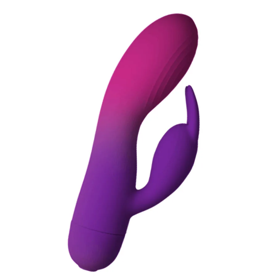 Rocks-Off Glo-Girl Purple Dual-Motor Rabbit Vibrator