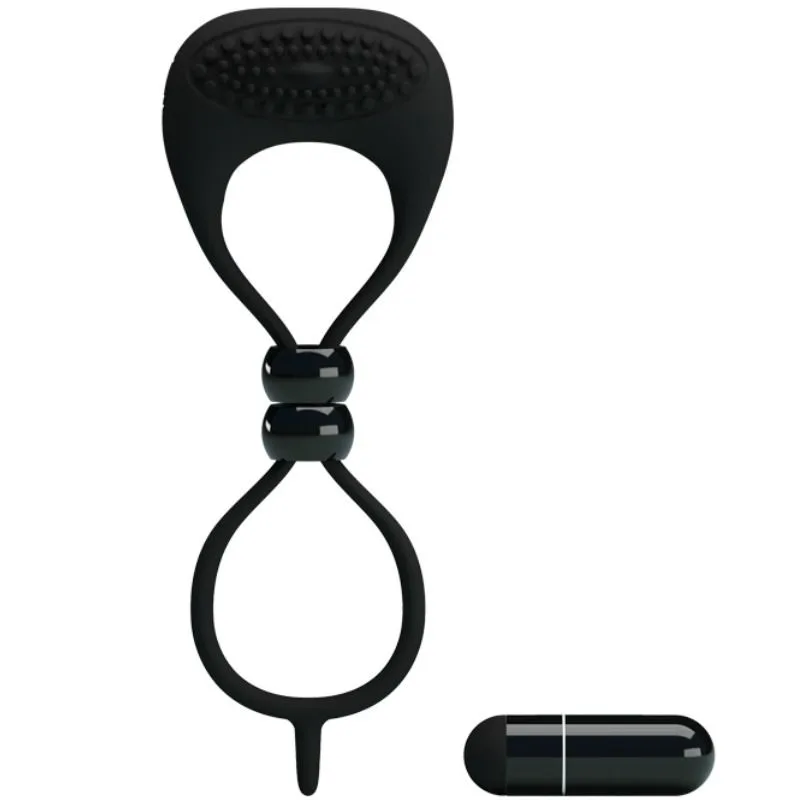 Pretty Love - Dual Vibrating Penis and Testicle Ring