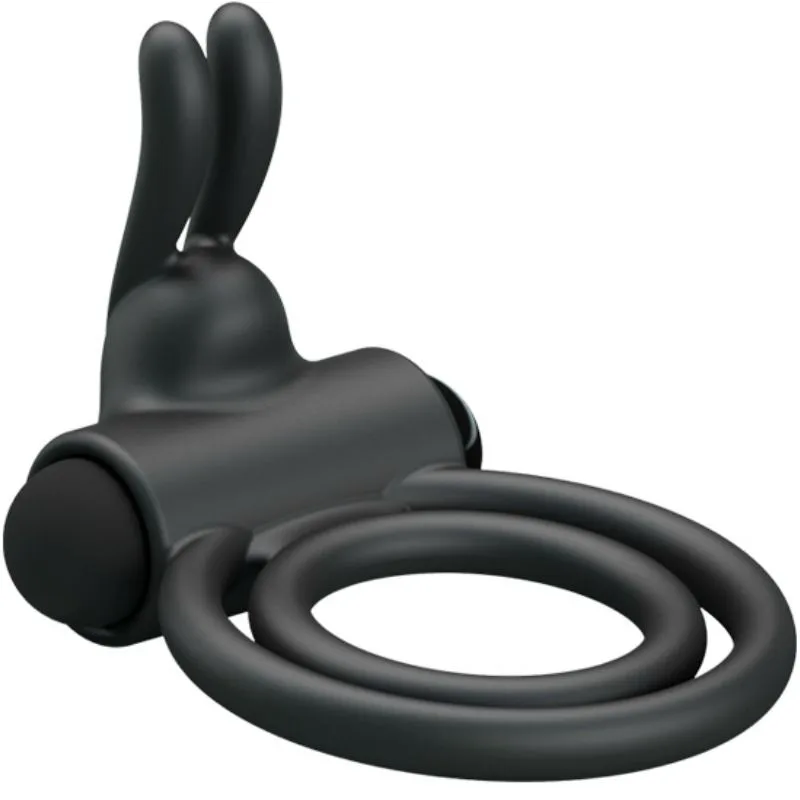 Pretty Love Osmond Silicone Dual Vibrating Penis Ring