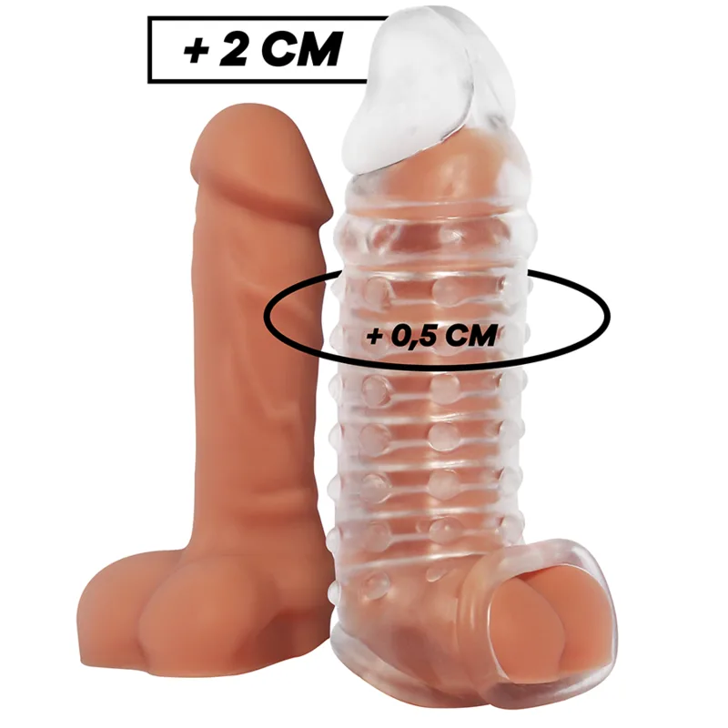 VirilXL Penis Extension Sleeve & Sheath V11 – Transparent