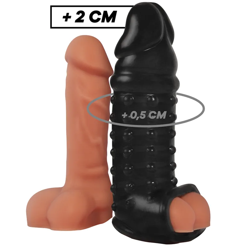 VirilXL Penisförlängningsärm och -fodral V11 – Svart