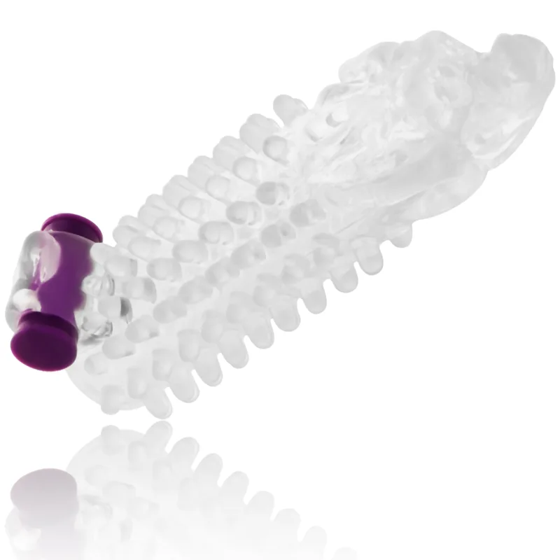 Ohmama - Dragon Textured Penis Sleeve with Vibrating Bullet