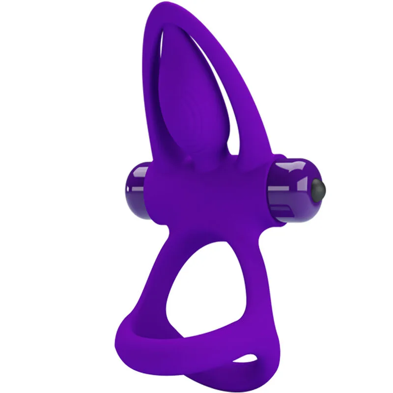 Pretty Love - Vibrerande Parring med 10 Vibrationsmodi | Violett Silikon