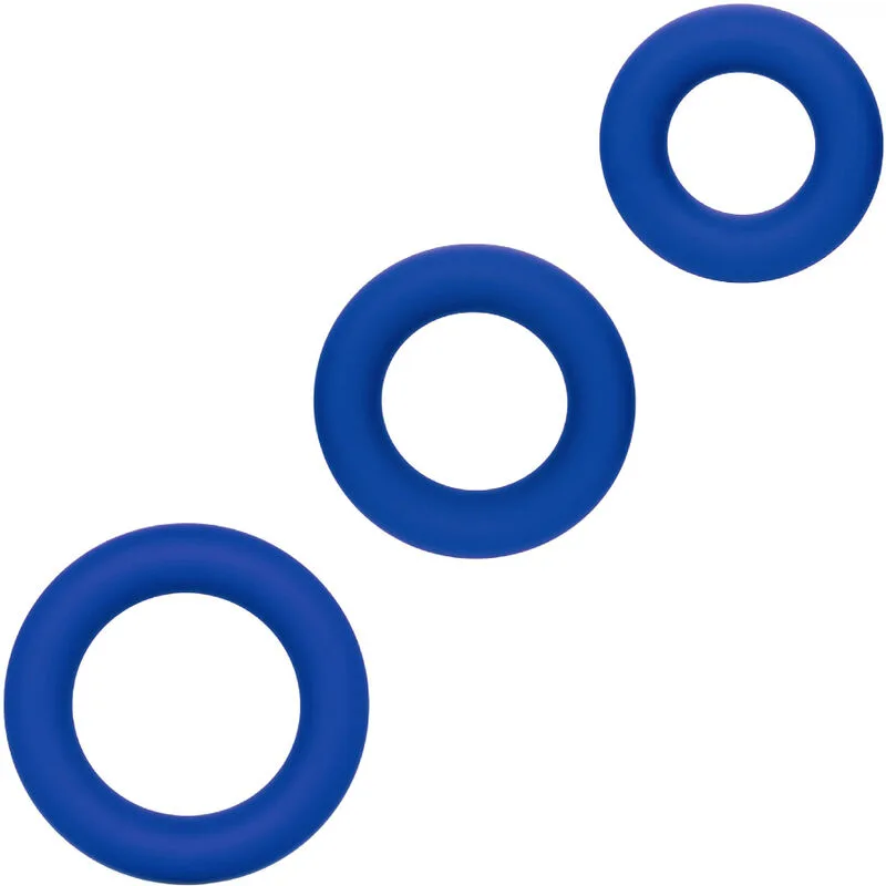 CalExotics - Admiral Penis Ring Set Blue