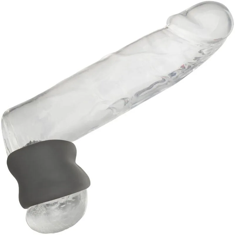 Calexotics Alpha Liquid Silicone Scrotumstretchring - Svart