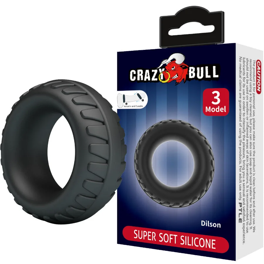 Crazy Bull - Dilson Silikon Justerbar Penisring Modell 3