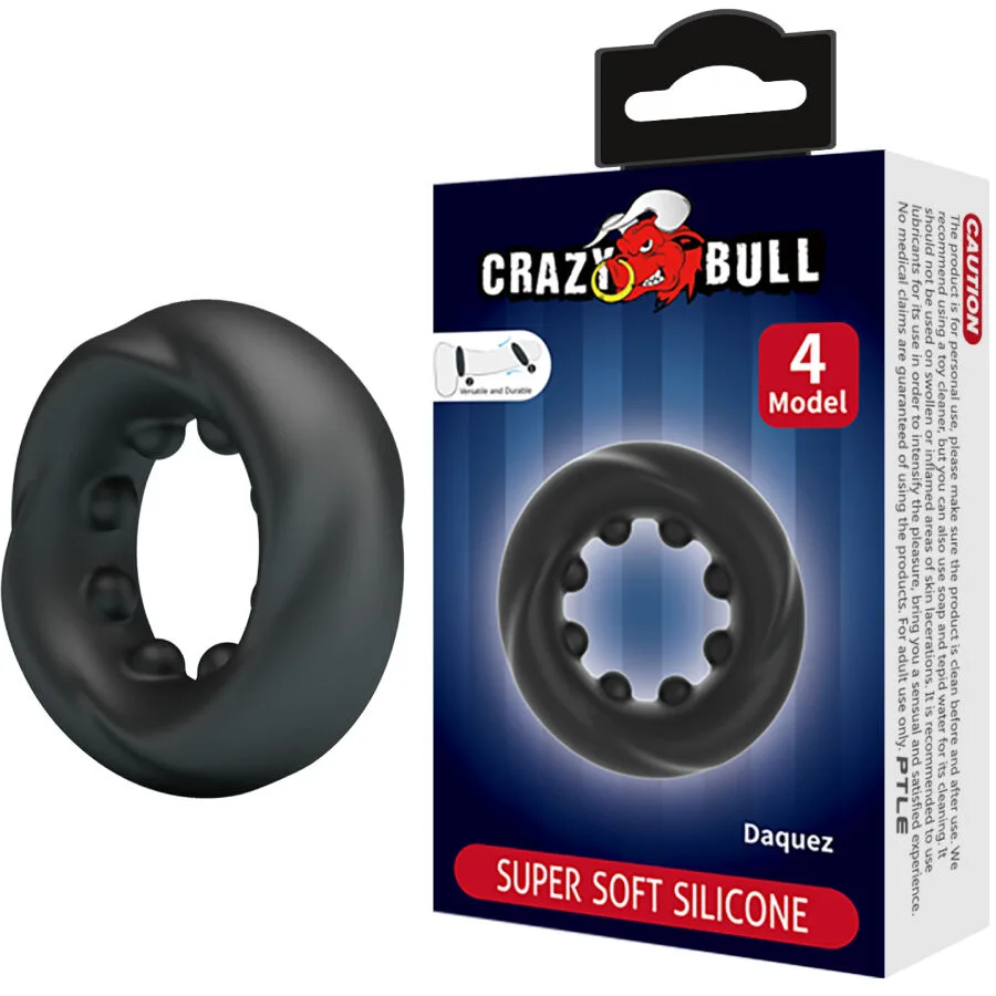 Crazy Bull - Daquez Silicone Penisring Modell 4