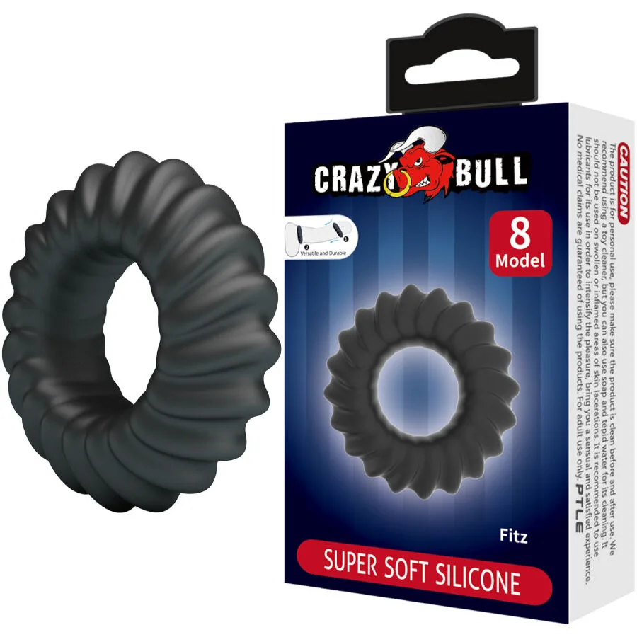 Crazy Bull - Fitz Silicone Penile Ring Model 8
