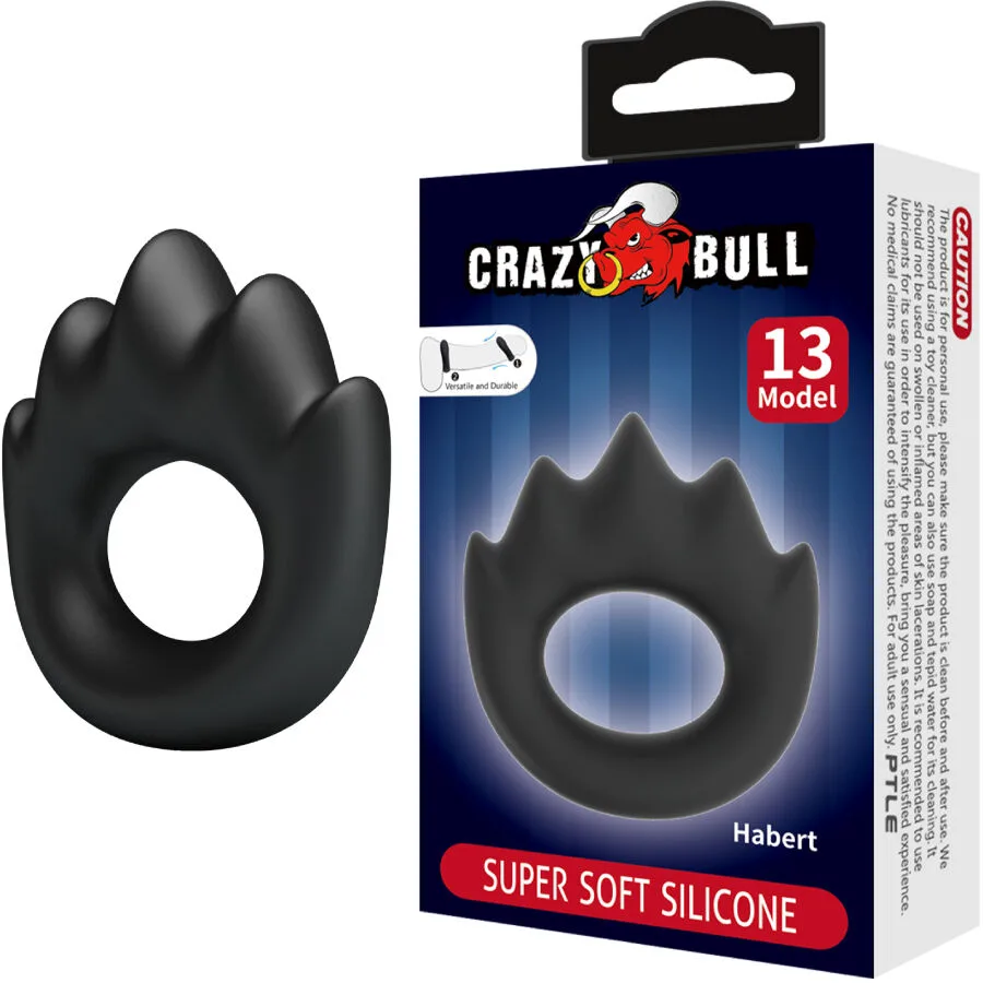 Crazy Bull - Habert Silicone Penile Ring Model 13