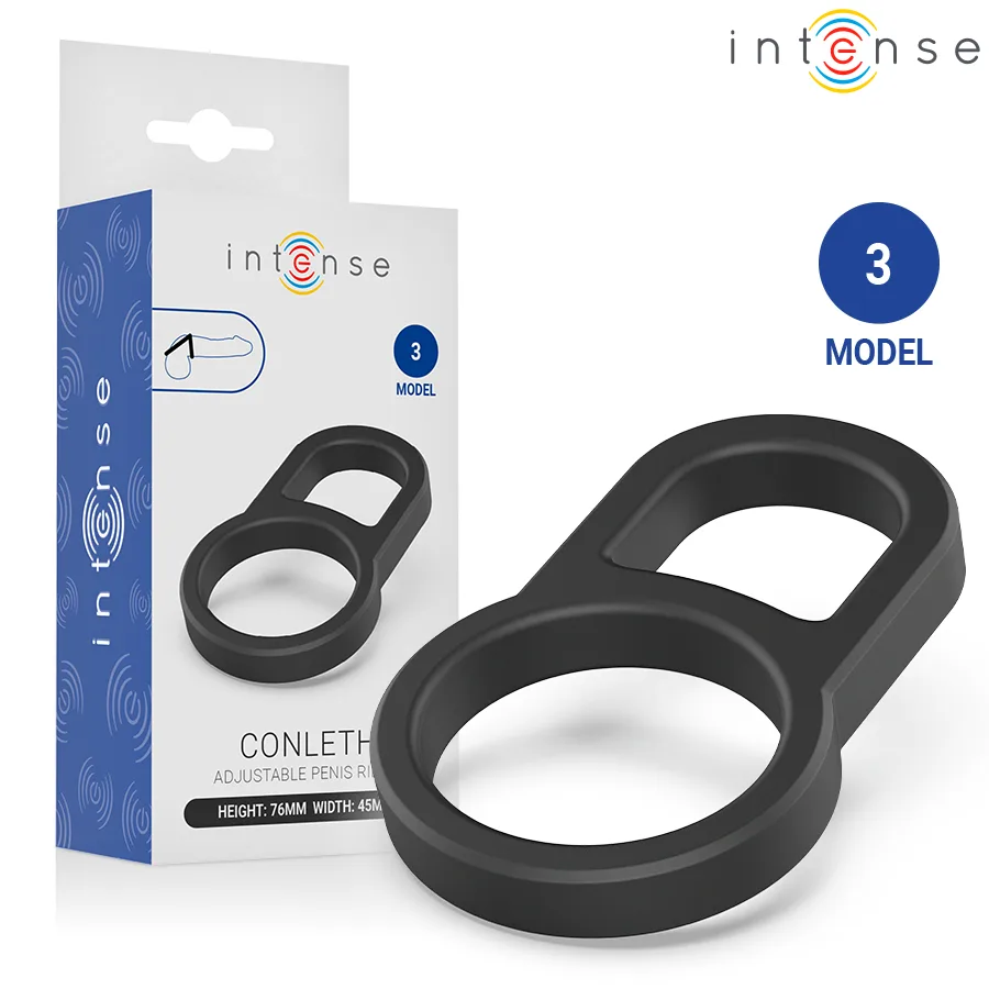Intense - Conleth Justerbar Dubbel Penisring Modell 3