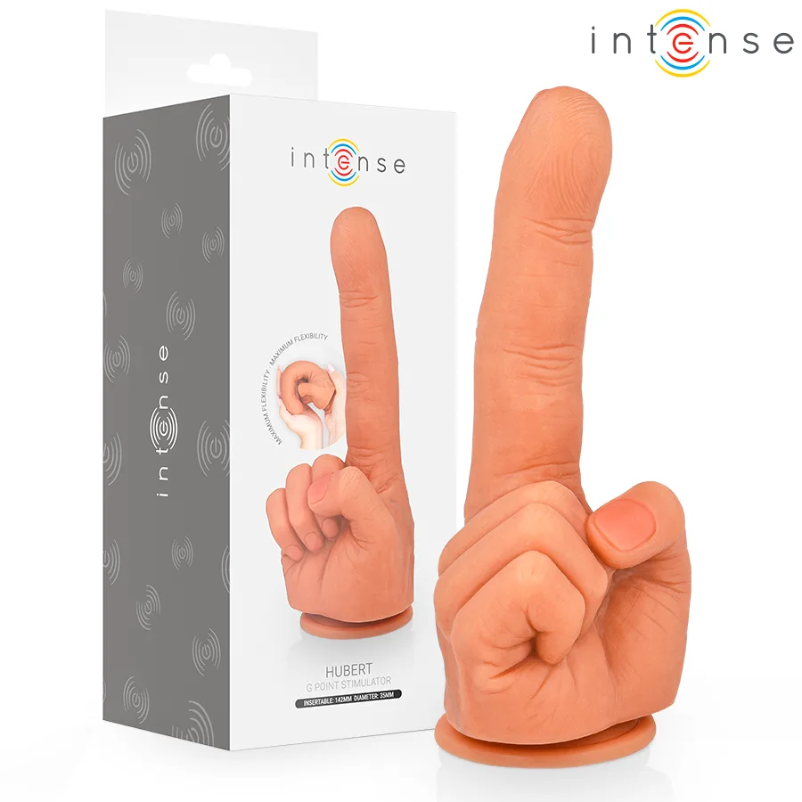 Intense - Hubert G-Spot Stimulator Flexibel Handformad Design 14,2 cm